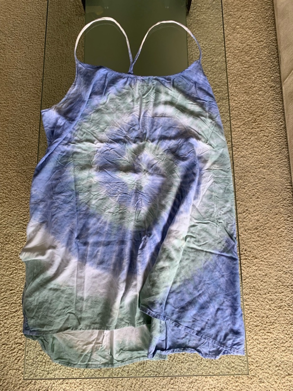 💜 Rayon Tie Dye Dress Cover Up